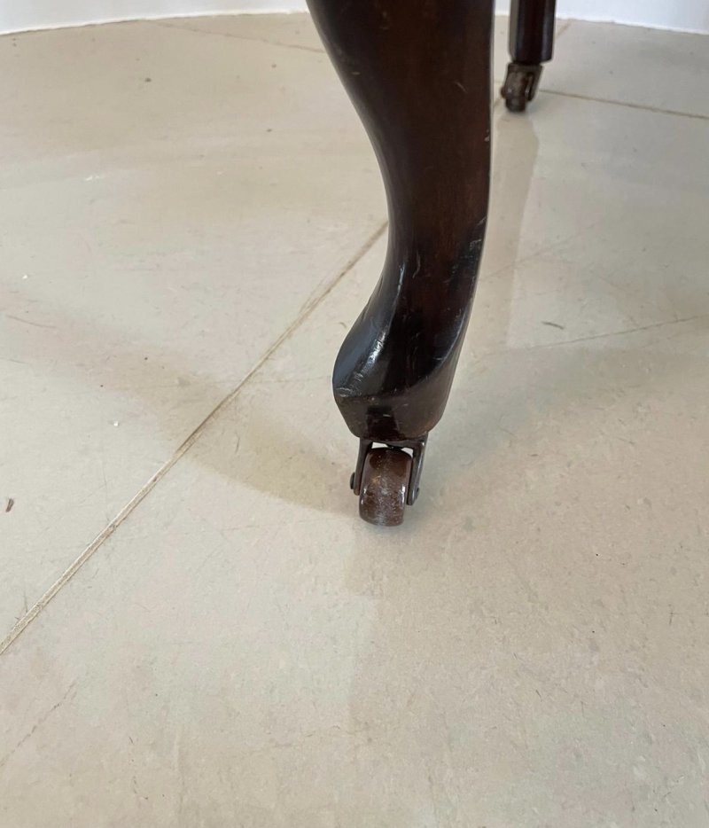 Antique Pair of Quality Victorian Ebonised Side Chairs - Image 14